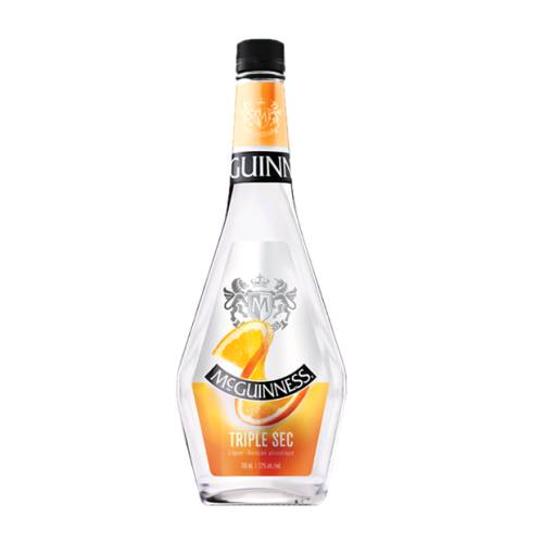McGuinness triple sec sweet orange flavour sweet orange clear and colourless.