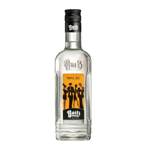 Baitz orange liqueur triple sec is a finely balanced citrus liqueur. Clear in appearance it has a fresh orange aroma and a palate that combines citrus and a hint of spice.