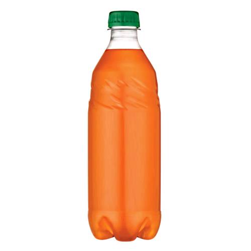 Orange soft drinks are carbonated orange drinks.