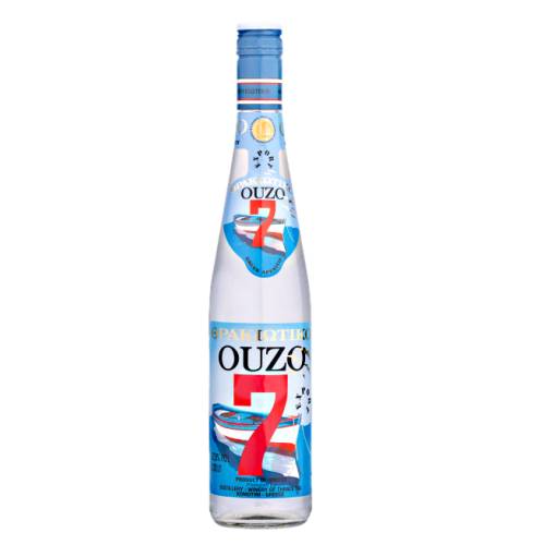 Ouzo Nr 7 Special 37 Ouzo 7 with its mild and sweet taste and is a soft delightful ouzo with a mild aroma.