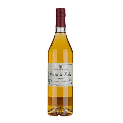 Edmond Briottet Creme de Peche Briottet this tastes of the fruit it was made from juicy fresh ripe peaches.