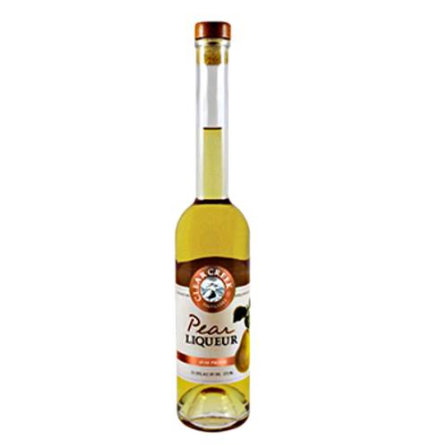 Clear Creek pear liqueur is made with our pear brandy as its base spirit our pear liqueur is a true pear explosion.