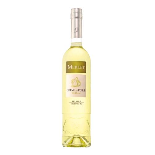 Merlet Pear Liqueur also called Creme de Poire William is made with a very characteristic and uniquely aromatic variety. The Merlets source their fruits from partner producers in Val de Loire to guarantee consistent quality.
