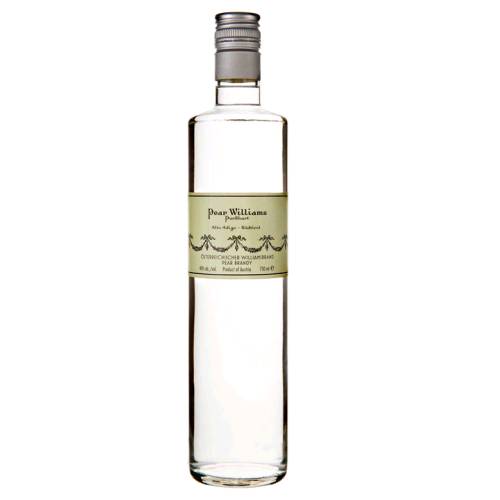 Purkhart Pear Williams Eau-de-Vie is distilled from Williams pears and have an opulent and creamy ripe fruit fragrance.