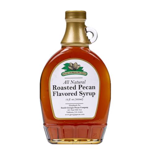 Pecan Syrup thick sweet syrup with the heavy flavour of pecan nuts.