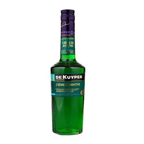 DeKuyper Peppermint Liqueur Creme de Menthe is vibrant and fresh from crisp mint leaves and lemon peels withflashy green color.