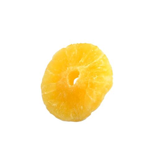 Pineapple Dried pineapple that are dehydrate or sun dried with a soft texture.