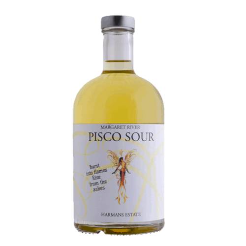 Pisco Sour Harmans harmans pisco sour is wine base for the distillation is naturally fermented with no additives. the resultant wine is naturally free from preservatives and is perfect for distillation.