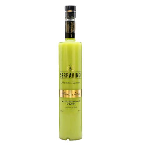 Serravinci Pistachio Liqueur is a creamy green pistachio liqueur made by Serravincis Pistacchino.