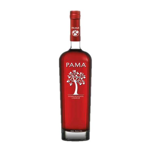 PAMA is a pomegranate liqueur produced by PAMA Spirits Co of Bardstown Kentucky United States a subsidiary of Heaven Hill Distilleries Inc also based in Bardstown Kentucky.