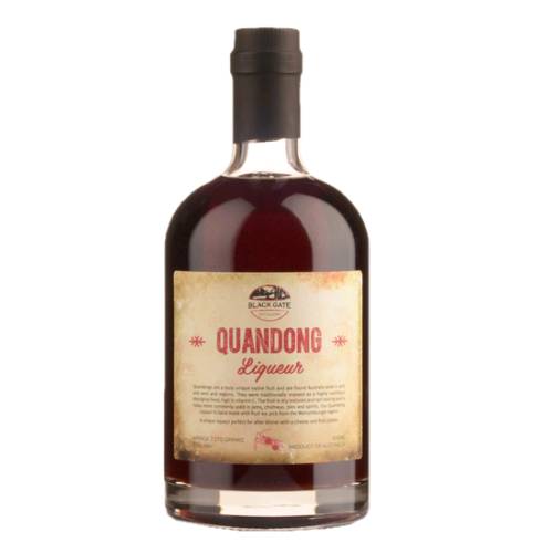 Black Gate Quandong Liqueur is a one of a kind product handmade with quandong fruit picked selectively from the Warrumbungle region.