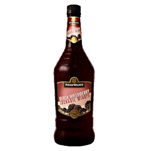 Hiram Walker raspberry liqueur is a smooth and liqueur made from black raspberries.
