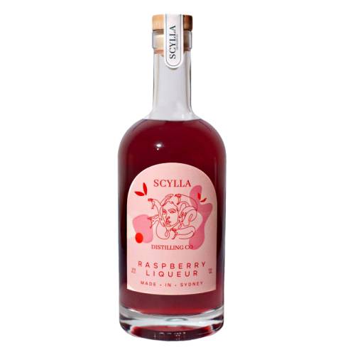 Scylla raspberry liqueur has a sweet and sharp raspberry flavour with a smooth mouthfeel.
