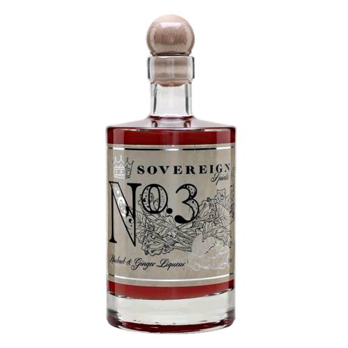 Sovereign rhubarb liqueur is a delicious blend of rhubarb ginger and gin that makes a fantastic addition to sparkling wine.