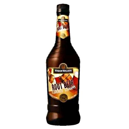 Hiram Walker root beer liqueur flavor that is blended with all natural ingredients to taste like old fashioned rootbeer straight from the tap.