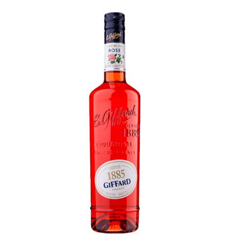 Giffard Creme de Rose Liqueur is made from infusing rosebuds the Giffard Creme de Rose liqueur works exceptionally well as an aperitif in desserts and or cocktails!