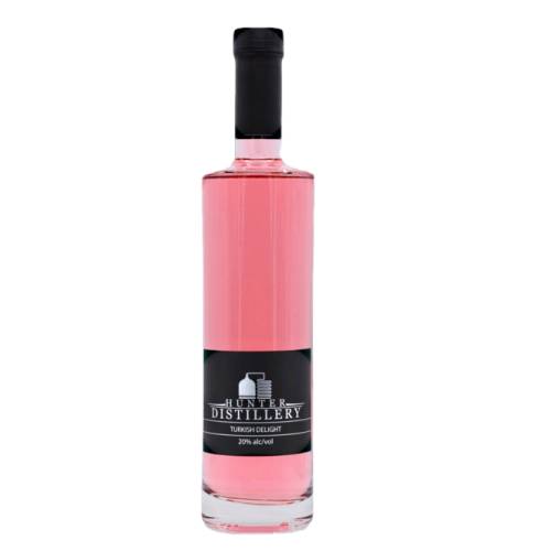 Hunter Distillery turkish delight liqueur is an exquisite rosewater flavoured liqueur reminiscent of the traditional dusted Turkish Delight.