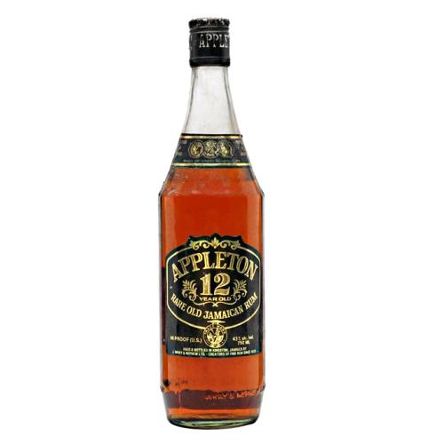 Appleton Estate 12 Year is a 1980s bottling of Appletons 12 year old dark golden rum.