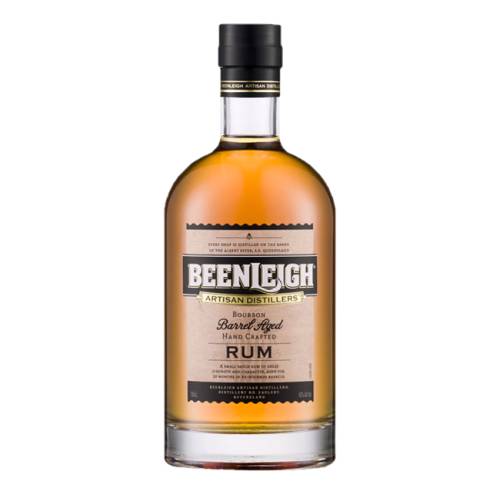 Beenleigh barrel aged rum hand crafted this beautiful clear rum. Its distilled using single source molasses. After 30 months maturing in barrels the flavour is spicy and peppery.