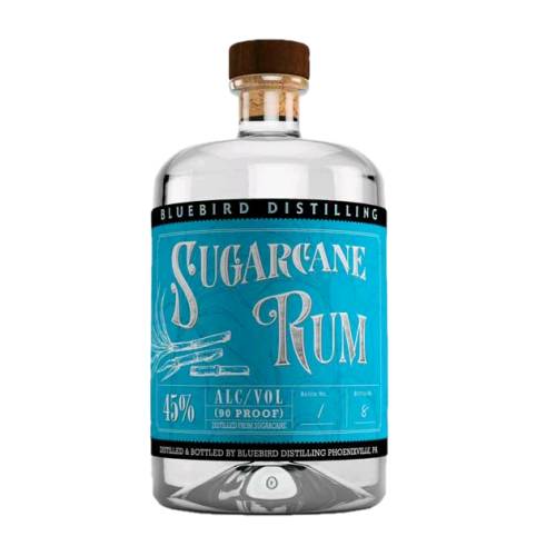 Bluebird white rum comes from the finest sugarcane. Fermented and distilled at Bluebird it contains a special blend of sugarcane and molasses to create a one of a kind flavorful spirit.
