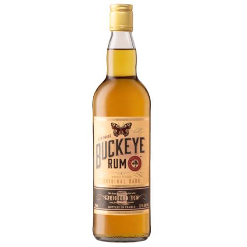 Rum Buckeye buckeye classic caribbean rum is aged in oak barrels that produces a rich exotic and complexly flavoured rum with banana and vanilla and named after the caribbean buckeye butterfly.
