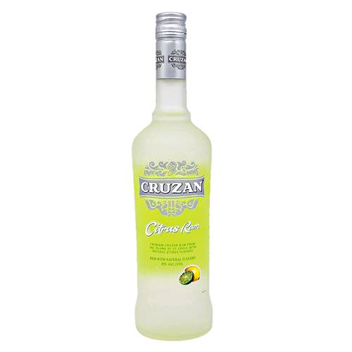 Cruzan citrus rum is a with rum with light citrus flavour.