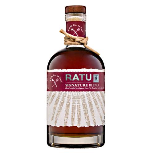 Rum Co Of Fiji 8 Year rum is aged in charred oak barrels then filtered through coconut shell carbon.