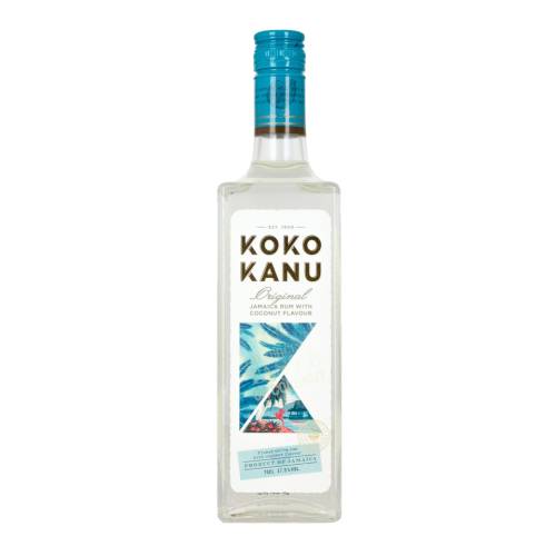 Koko Kanu coconut rum is a beverage distilled alcoholic and made from sugarcane and coconut flavour.