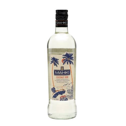 Mahiki coconut rum is a beverage distilled alcoholic and made from sugarcane and coconut flavour.