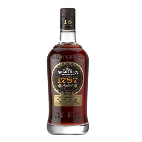 Angostura dark rum 15year is a premium blend of rums aged for a minimum of 15 years. It is the newest addition to the House of Angosturas family of premium rums a range.