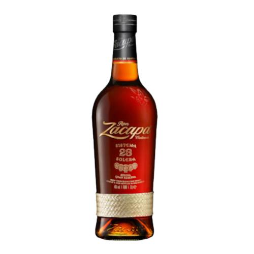 Rum Dark Ron Zacapa is distilled from sugar cane honey aged and matured in a complex Solera of batches of Rum aged for years old in various styles of old oak barrels.