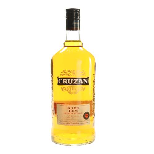 Cruzan Gold Amber Rum made by Cruzan Rum Distillery known as Estate Diamond.