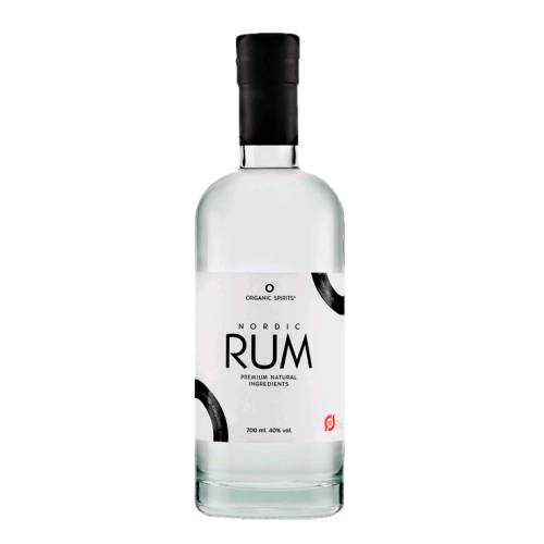 Organic Spirits APS Rum Light White pot still sugar cane alcohol inspired by Jamaican rum and polite pirates.
