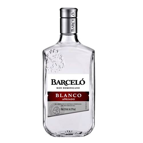 Ron Barcelo blanco rum with sweet buttery caramel nut and delicate spice aromas with notes of coconut and cappuccino cream.