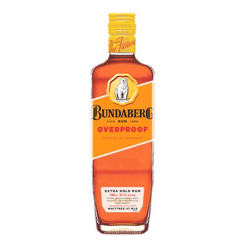 Overproof Bundaberg rum is a rum produced in Bundaberg Australia by the Bundaberg Distilling Company.