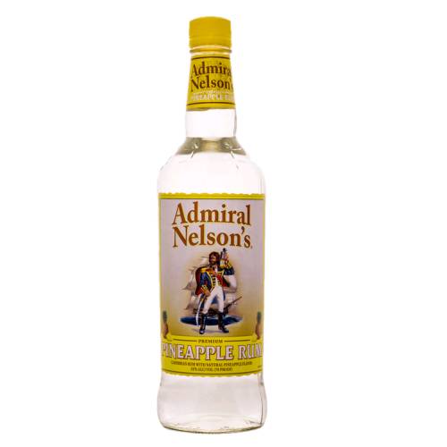 Admiral Nelson Pineapple Rum is a premium light rum with a fresh juicy pineapple flavor thats perfect in your favorite cocktail.