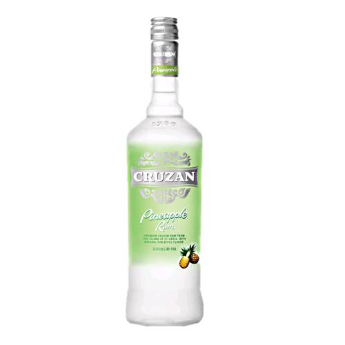 Cruzan Pineapple Rum made by Cruzan Rum Distillery known as Estate Diamond.