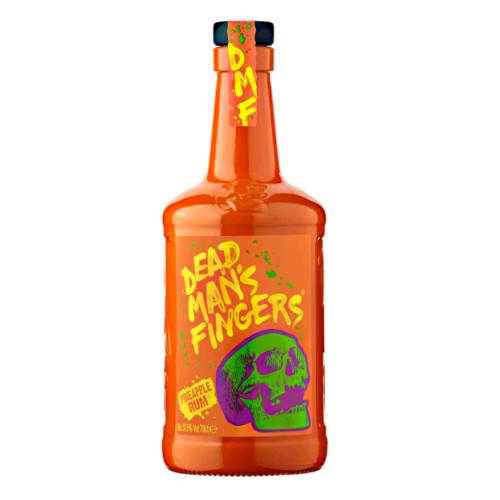 Dead Mans Fingers pineapple rum has a blend of rum and spices balanced with a sweet and tangy pineapple finish.