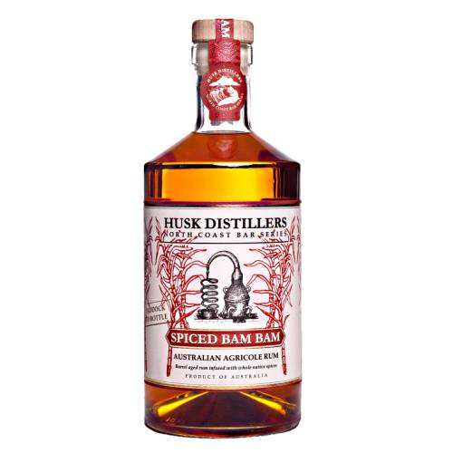 Rum Spiced Husk husk rum spiced is designed to reflect the salty coastal rainforests of the north coast of nsw spiced bam bam starts as a 3 to 4 year old barrel aged sipping rum.