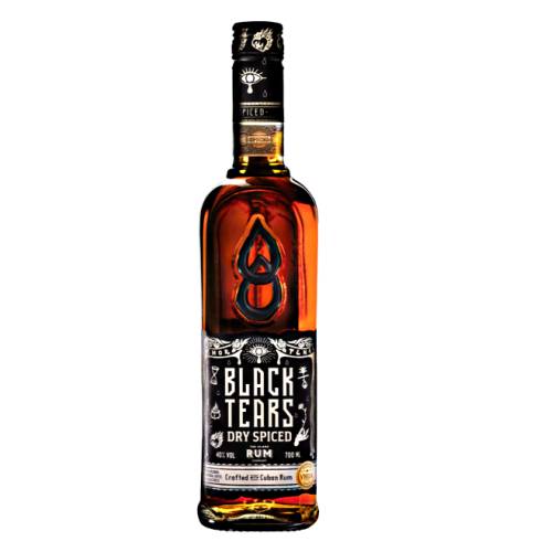 Island Rum Company Black Tears spiced rum is a blend of Cuban Rum and seductive Cuban spices and based on a silver dry rum from one of the best distilleries on the island.