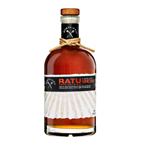 Ratu 5 Year Rum are filtered through coconut shell charcoal to help capture the pure taste of Fiji then matured in specially selected oak vats and barrels in time-honoured tradition.