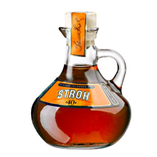 Stroh Rum is a distilled from a blend of herbs and fruit to hefty strength of alcohol.