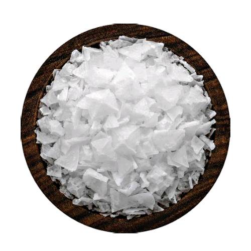 Flake salt is a mineral composed primarily of sodium chloride a chemical compound belonging to the larger class of salts.