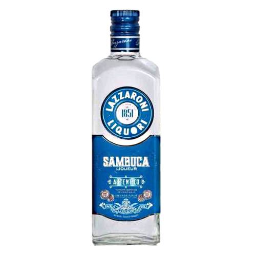 Lazzaroni sambuca is a clear high proof anise flavored liqueur.