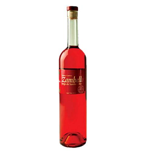 Zambello Sambuca Rossa is a licorice flavored drink due to the powerful anise and bright red in color.