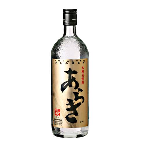 Alakei Alakey soju has aromas of fermenting pear grape must tape aromas and flavors with a soft supple dryish medium body and a dusty potato skin wax paper and delicate peppery spice accented finish.