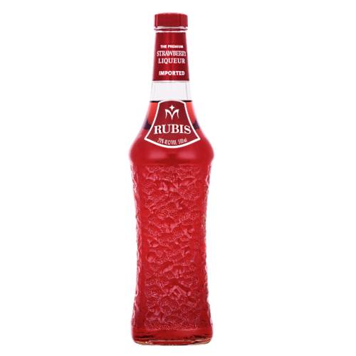 Suntory Rubis Strawberry Liqueur is wondefully vibrant Strawberry flavoured liqueur.