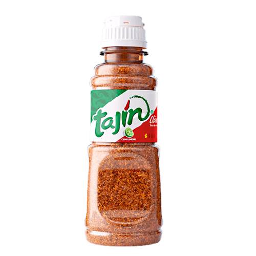 Tajin tajin clasico seasoning is a unique chili lime seasoning blend made with mild chili peppers lime and sea salt and has a very low scoville rating.