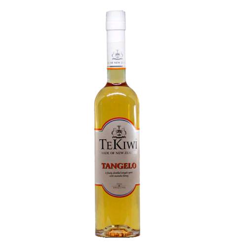 Tangelo Liqueur Tekiwi tekiwi tangelo liqueur made from sun ripened tangelos and are distilled to create a smooth delicious liqueur that is best sipped neat or splashed over ice.