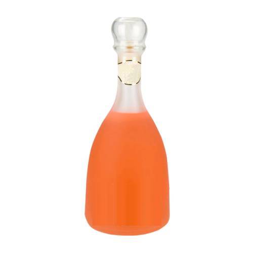 Tangerine Liqueur liqueur made from tangerines sugar tangerine peels with a full tangerine aroma.